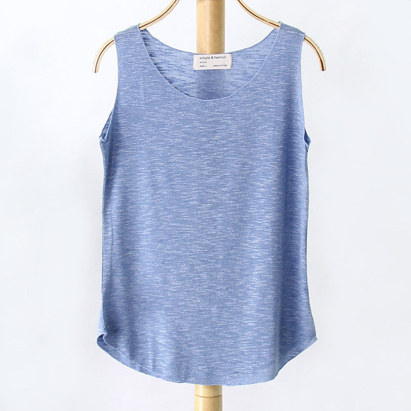 Online discount shop Australia - Fashion Women New Sleeveless Shirt Ladies Singlets Bamboo Cotton Casual Tops Vest 10 Colors