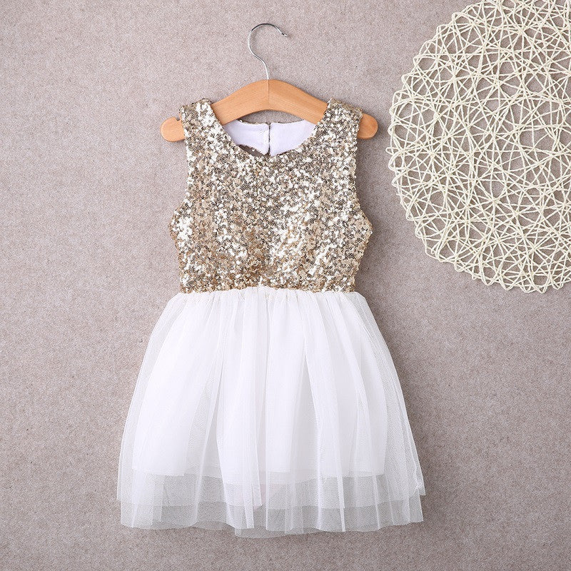 Girls Dress Princess Kids Wedding Dresses Sequins Girls Clothes Kids Clothing Christmas Children Party Costume