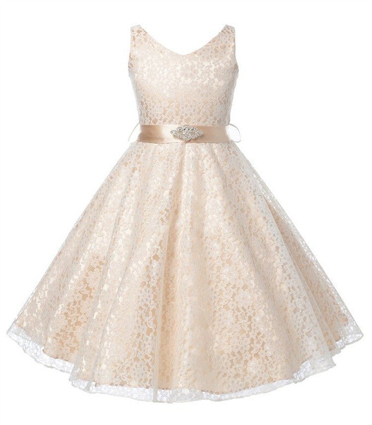 Online discount shop Australia - Girls party dress new designer children teenagers prom ceremonies gowns dresses birthday princess dress 12 years