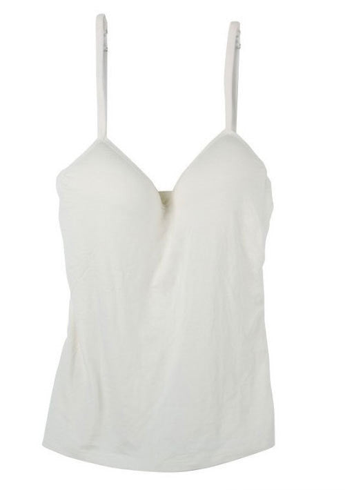 Online discount shop Australia - Hot Women Built In Bra Tank Tops Sexy Bra Cozy Healthy Modal Solid Camisole 6 Color s WI185