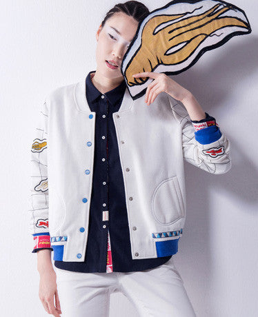 Women Fashion Baseball Jacket Print Plaid Long Sleeve Short Jacket Lady Thin Outwears