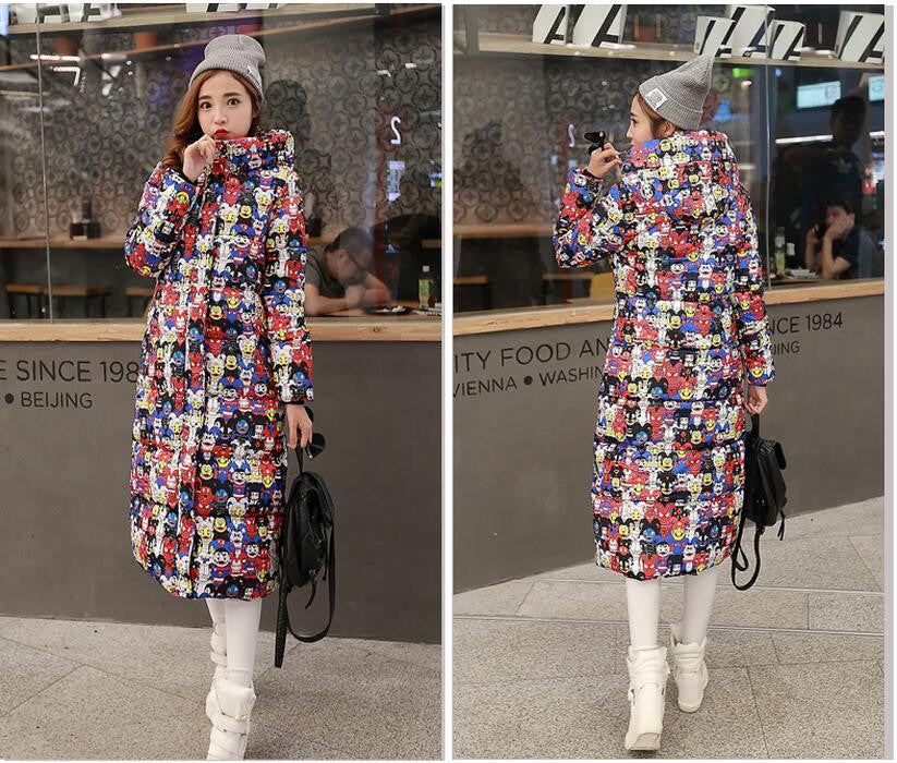 Online discount shop Australia - Beautiful 7-14 days To Moscow New Coat Design Thick Padded Down Cotton Plus Size Slim Jacket Hooded Zipper