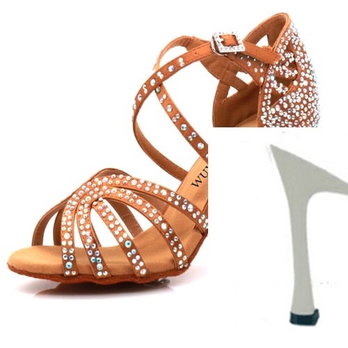Jazz shoes Latin dance shoes Latin Salsa girl casual shoes silver bronze shoes
