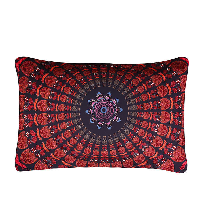 Online discount shop Australia - Moonlight Pillow Case Bohemia Design Dark Blue Decorative Pillowcase 1Pc 50x75cm/50x90cm Bedding Berserk