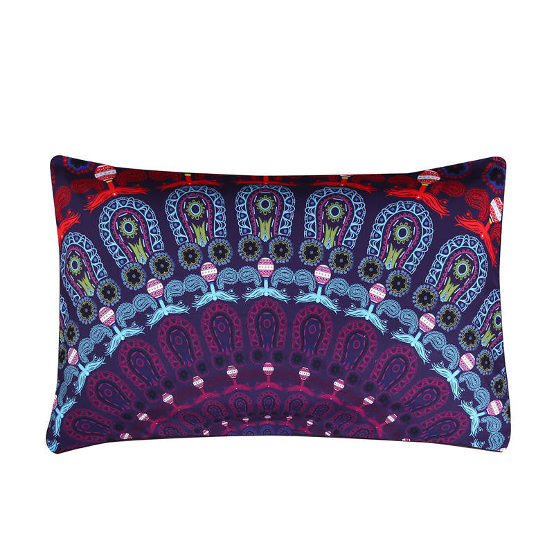 Online discount shop Australia - Moonlight Pillow Case Bohemia Design Dark Blue Decorative Pillowcase 1Pc 50x75cm/50x90cm Bedding Berserk