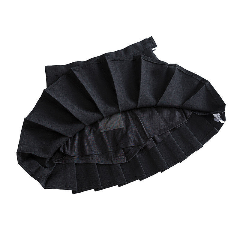 Pleated Skirt High Waist Ball Mini Skirt sexy plus size Skirts