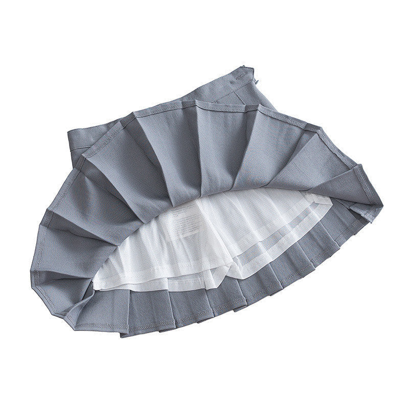 Pleated Skirt High Waist Ball Mini Skirt sexy plus size Skirts