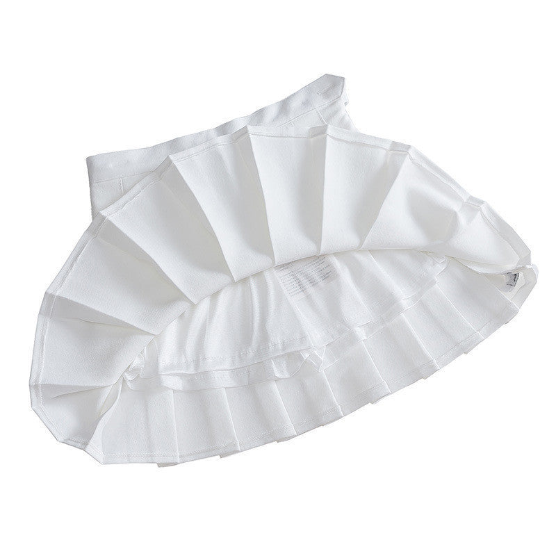 Pleated Skirt High Waist Ball Mini Skirt sexy plus size Skirts