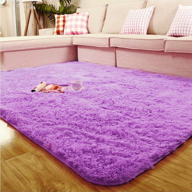 Online discount shop Australia - Carpets For Living Room Ivory Wool Rug Anti-skid Carpet Floor Bedroom Soft Mat Carpets Kids Room Home#ZH183