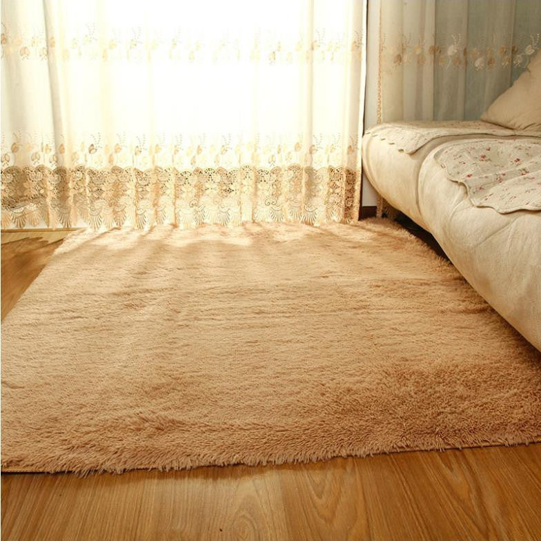 Online discount shop Australia - Carpets For Living Room Ivory Wool Rug Anti-skid Carpet Floor Bedroom Soft Mat Carpets Kids Room Home#ZH183
