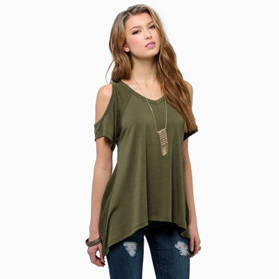 Online discount shop Australia - American Apparel Off Shoulder Tops For Women  Short Sleeve Tshirt Womens Tops Fashion Vetement