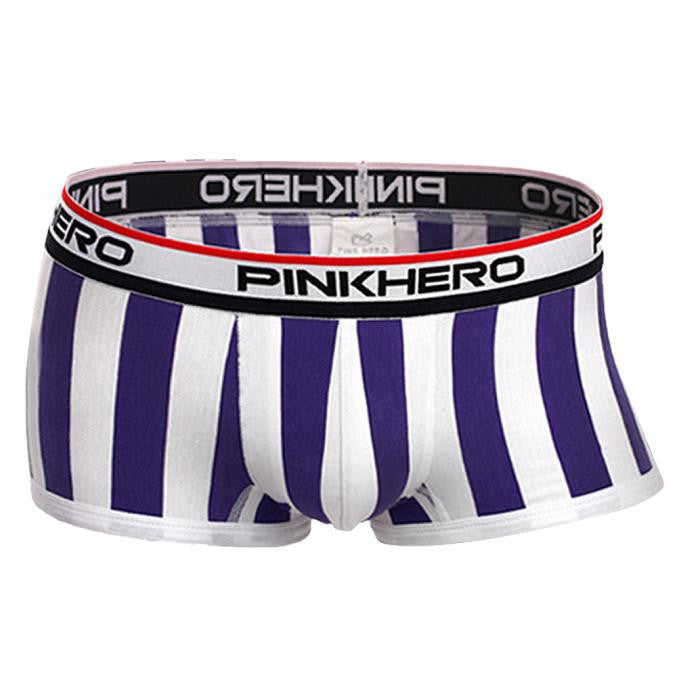 Online discount shop Australia - Fashion Sexy Underwear Men's Boxer Cotton Striped Soft Man Underwear Fringe Underpants ld ourlove