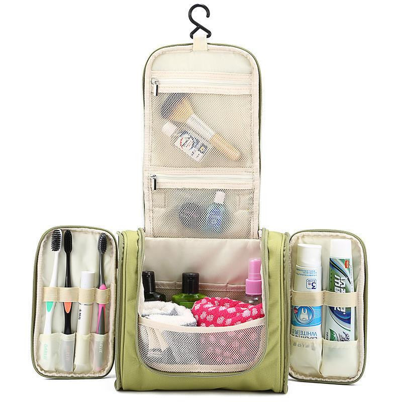 Women's Men's Cosmetic Bag Case Beauty Product Makeup Organizer Toiletry Travel Storage Box Tools Accessories Supplies