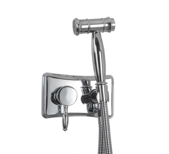 Hot & Cold Bidet Sprayer Kit. Mat Black Bathroom Bidet Shower Faucet Wall Mounted Luxury Gold & Brushed Nickel Woman Washer