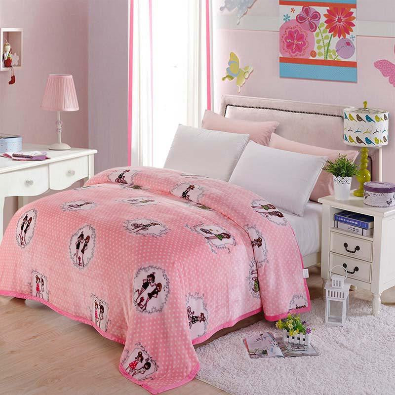 Thicken baby adult scarf Ferret cashmere warm blankets brand fleece soft throw on Sofa/Bed/Plane Travel Plaids blanket