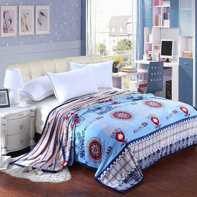 Thicken baby adult scarf Ferret cashmere warm blankets brand fleece soft throw on Sofa/Bed/Plane Travel Plaids blanket