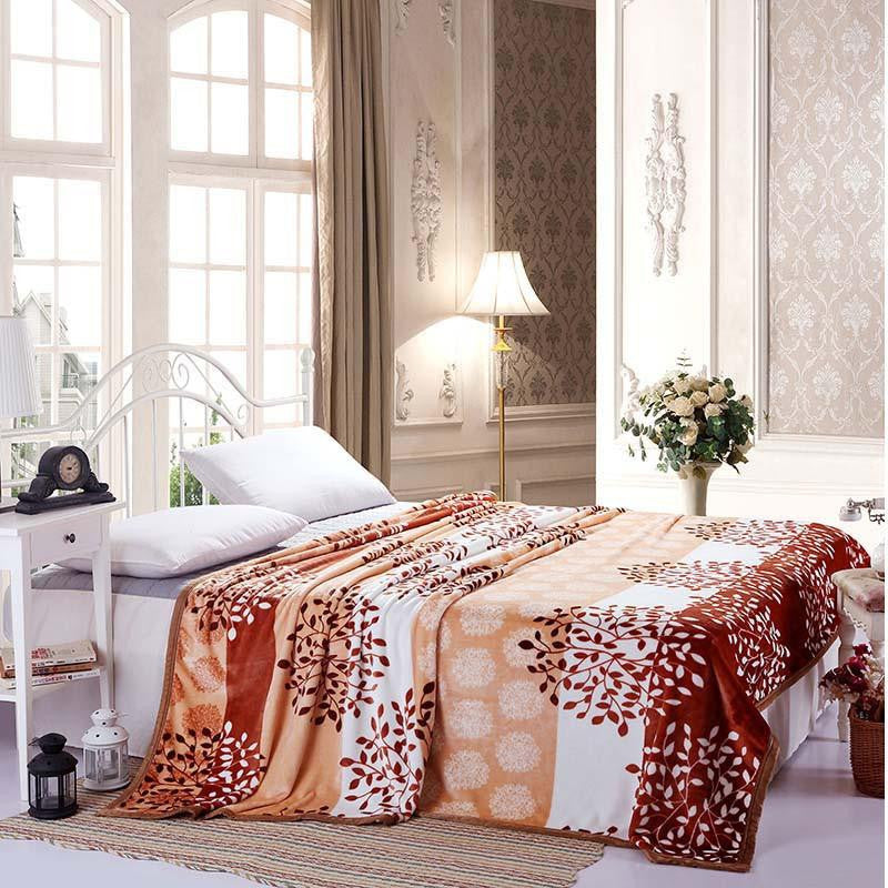 Thicken baby adult scarf Ferret cashmere warm blankets brand fleece soft throw on Sofa/Bed/Plane Travel Plaids blanket