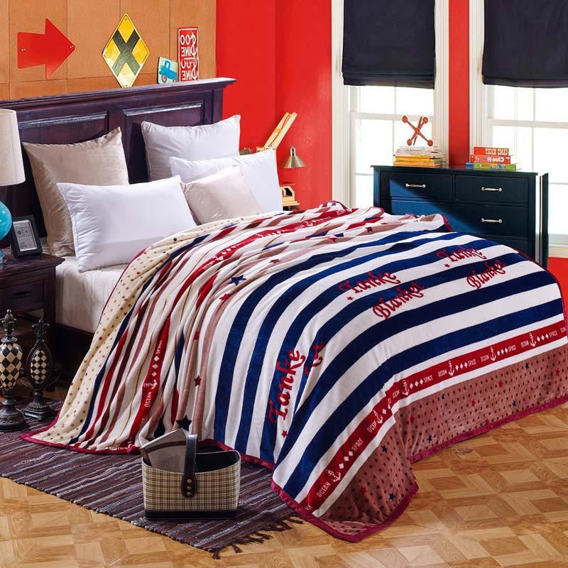 Thicken baby adult scarf Ferret cashmere warm blankets brand fleece soft throw on Sofa/Bed/Plane Travel Plaids blanket