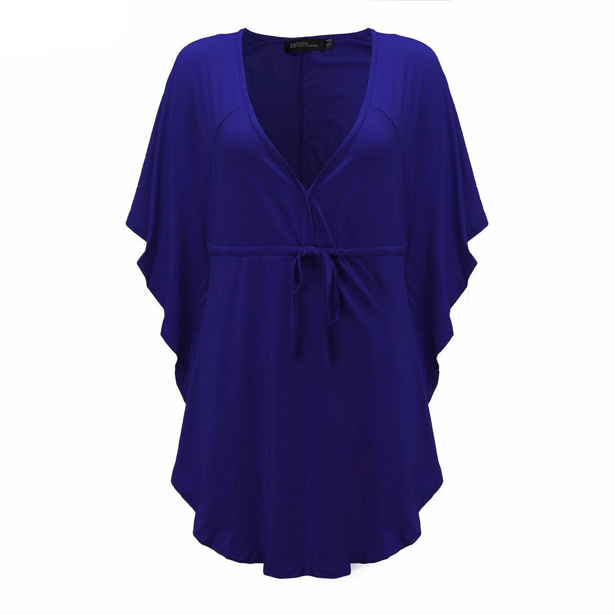 Womens Casual Loose V-neck Batwing Sleeve Tops Tee Ladies Solid Blouses Shirts Plus Size
