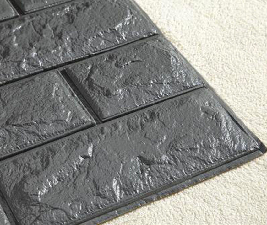 Online discount shop Australia - 3D Brick Pattern Three-dimensional Wall Stickers Family Adhesive Safety And Environmental Protection Simple Style Wall Stickers