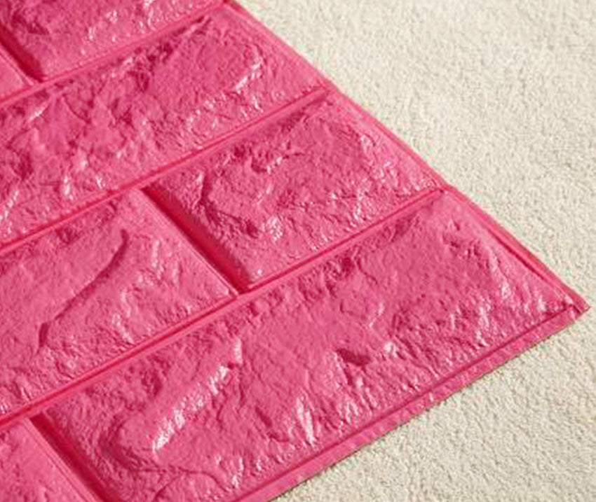 Online discount shop Australia - 3D Brick Pattern Three-dimensional Wall Stickers Family Adhesive Safety And Environmental Protection Simple Style Wall Stickers