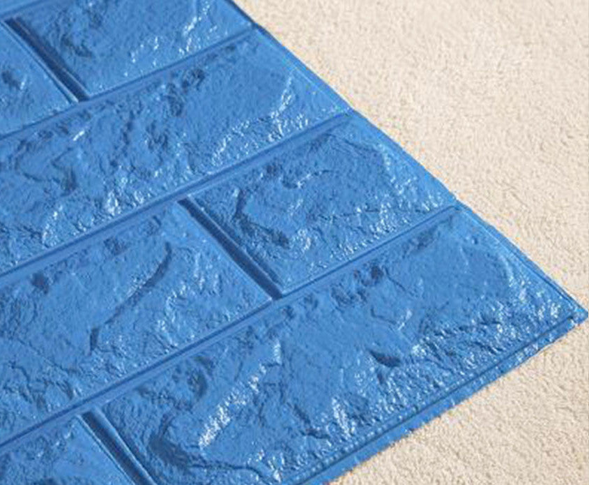 Online discount shop Australia - 3D Brick Pattern Three-dimensional Wall Stickers Family Adhesive Safety And Environmental Protection Simple Style Wall Stickers