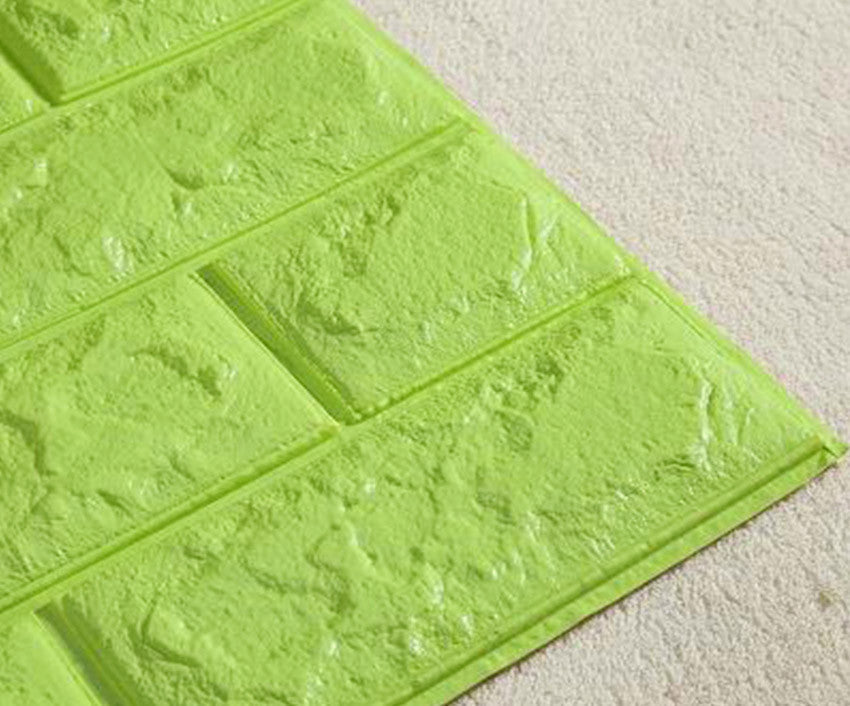 Online discount shop Australia - 3D Brick Pattern Three-dimensional Wall Stickers Family Adhesive Safety And Environmental Protection Simple Style Wall Stickers