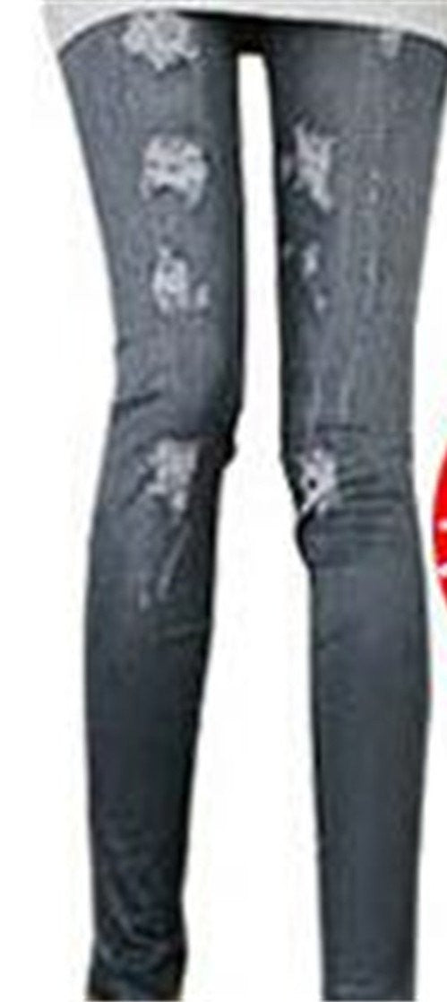 Women Lady Casual Jeans Skinny Jeggings Stretchy Slim Leggings Pants Trousers