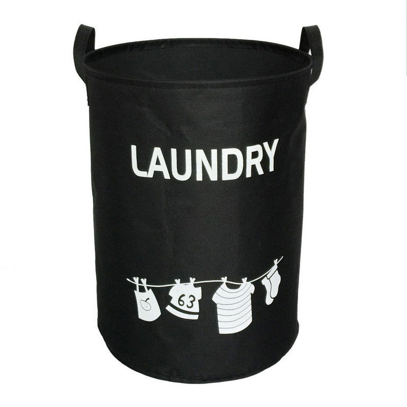 Online discount shop Australia - Dustproof Waterproof Foldable Oxford Laundry Basket Pop-up Washing Laundry Storage Bags Home Hampers Kids Toys Storage Bucket