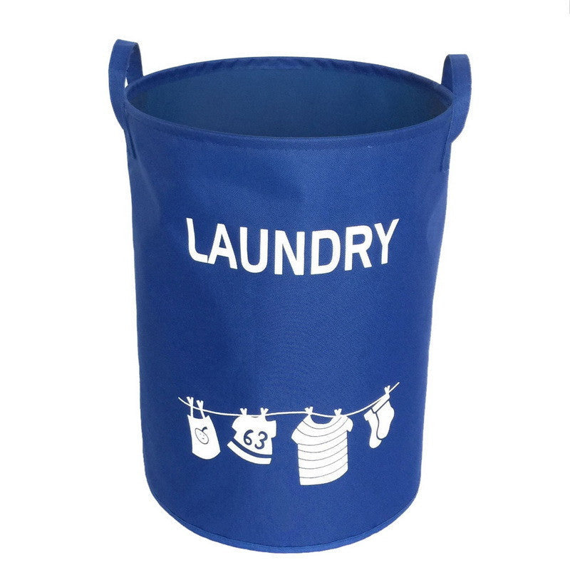 Online discount shop Australia - Dustproof Waterproof Foldable Oxford Laundry Basket Pop-up Washing Laundry Storage Bags Home Hampers Kids Toys Storage Bucket