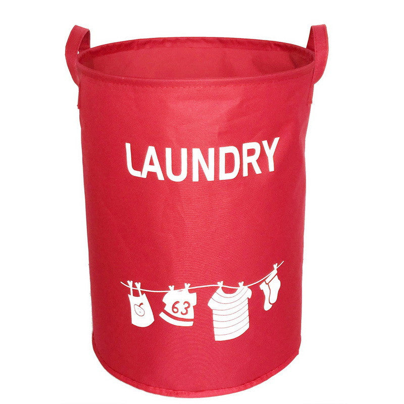 Online discount shop Australia - Dustproof Waterproof Foldable Oxford Laundry Basket Pop-up Washing Laundry Storage Bags Home Hampers Kids Toys Storage Bucket