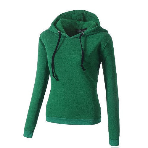 Online discount shop Australia - Casual hoodie women velour tracksuit solid sweatshirt women
