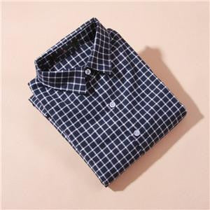 women's shirt plaid cotton top Long sleeve female tops blouse casual shirt women's clothing
