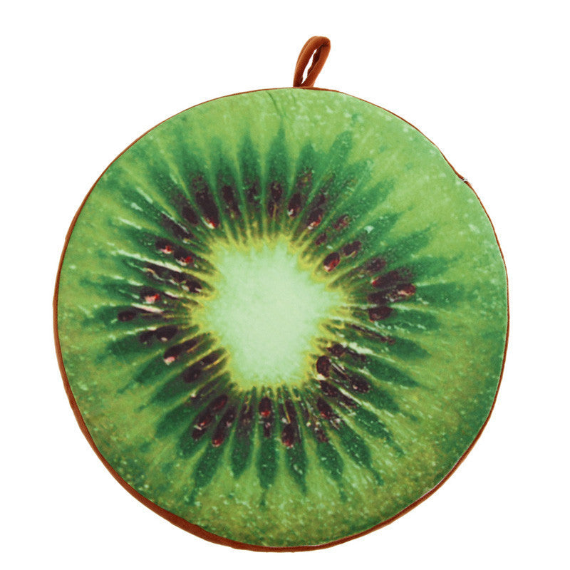 Online discount shop Australia - 3D Print Fruit Office Chair Back Cushion Sofa Throw 38cm / 30cm Diameter PP Cotton Sofa Cushions