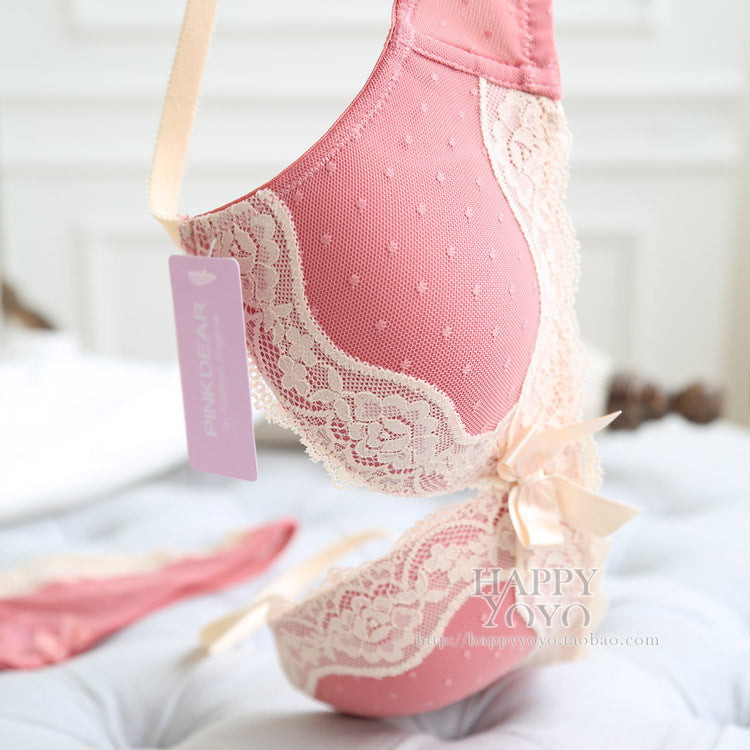 Lace bra set 32-42 A B C D plus size bra & brief sets Red bra set women underwear set push-up bralette intimates