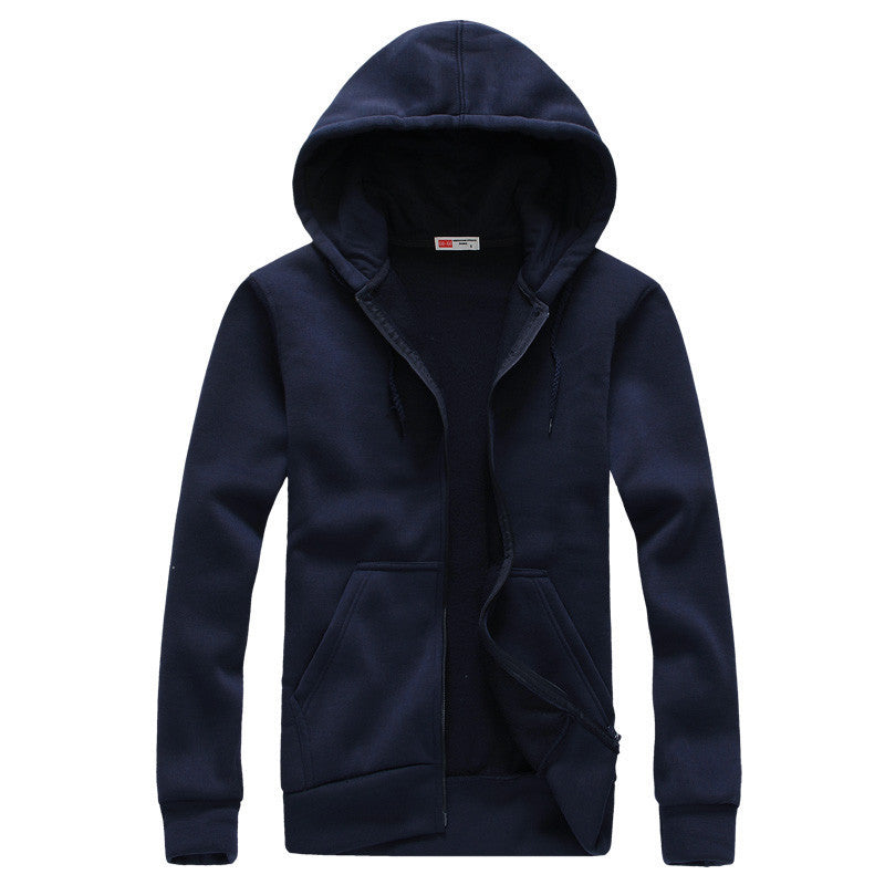 Period mens hoodies Solid color fashion trend leisure all-match comfortable Casual coat S-XXL