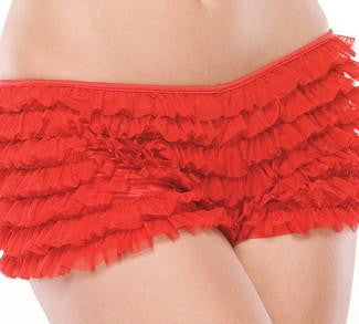 Muliti Layered Mesh Ruffled Panties Intimates Underwear Lingerie Lace