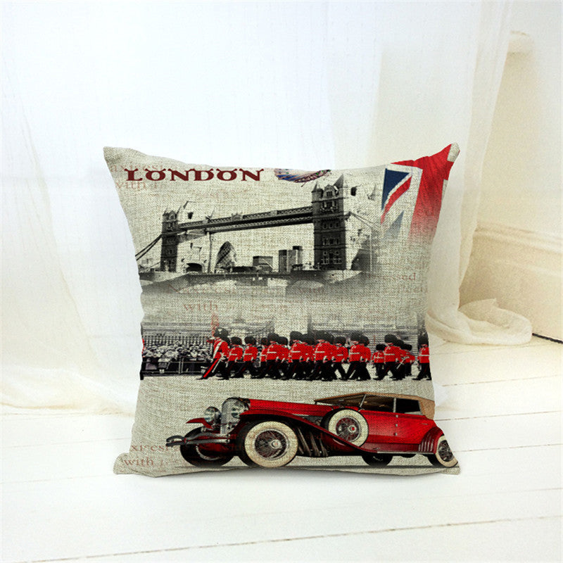Online discount shop Australia - Fashion Decorative Cushions London Style Throw Pillows Car Home Decor Cushion Decor
