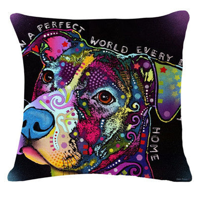 Online discount shop Australia - Fashion New Cushion Cat Print pillow Bed Sofa Home Decorative