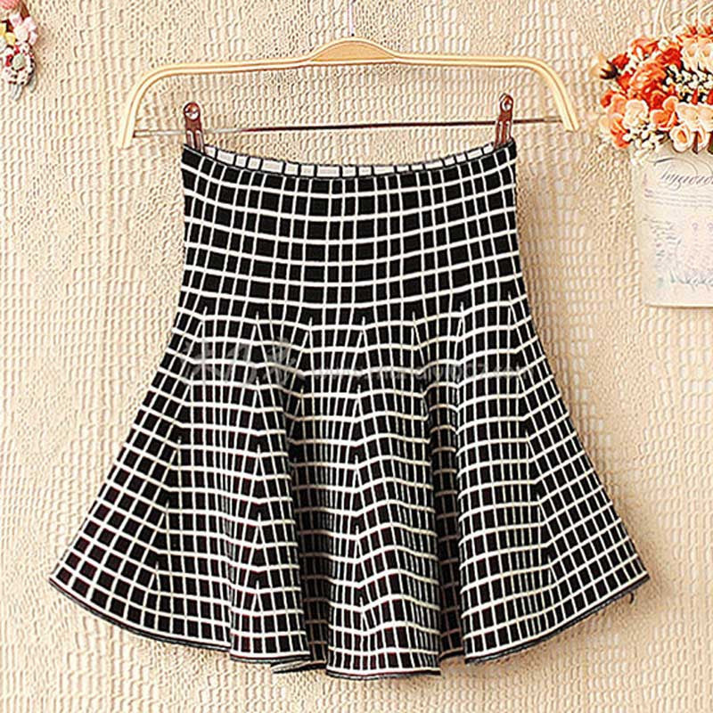 Online discount shop Australia - Female Solid Casual Knee-length Sun Pleated For Color Tutu Lady Skirt Winter Women Skirts None Natural A-line