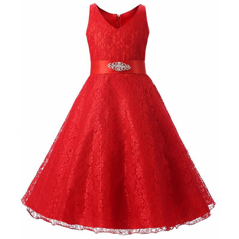 Tulle Tutu Flower Girls Dresses Princess Toddler Baby Kids Clothes Teenager Girl Dress 6 7 8 9 10 Years Birthday Clothing