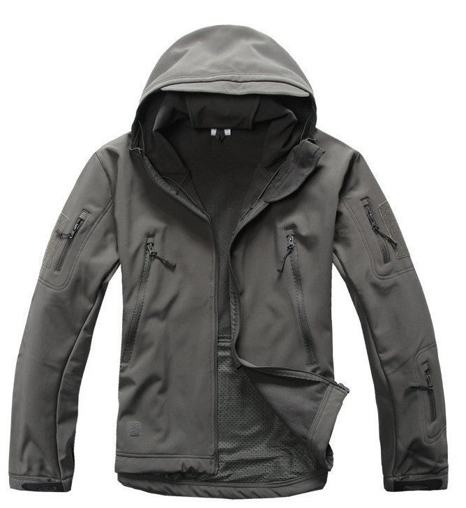 Online discount shop Australia - Lurker Shark Skin Soft Shell V4 Outdoors Military Tactical Jacket Men Waterproof Windproof Coat Hunter Camouflage Army Clothing