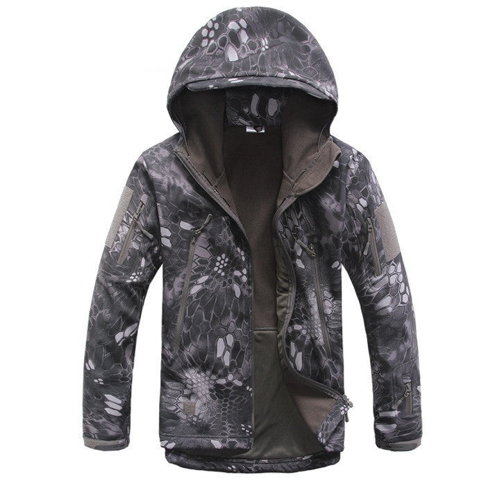 Online discount shop Australia - Lurker Shark Skin Soft Shell V4 Outdoors Military Tactical Jacket Men Waterproof Windproof Coat Hunter Camouflage Army Clothing
