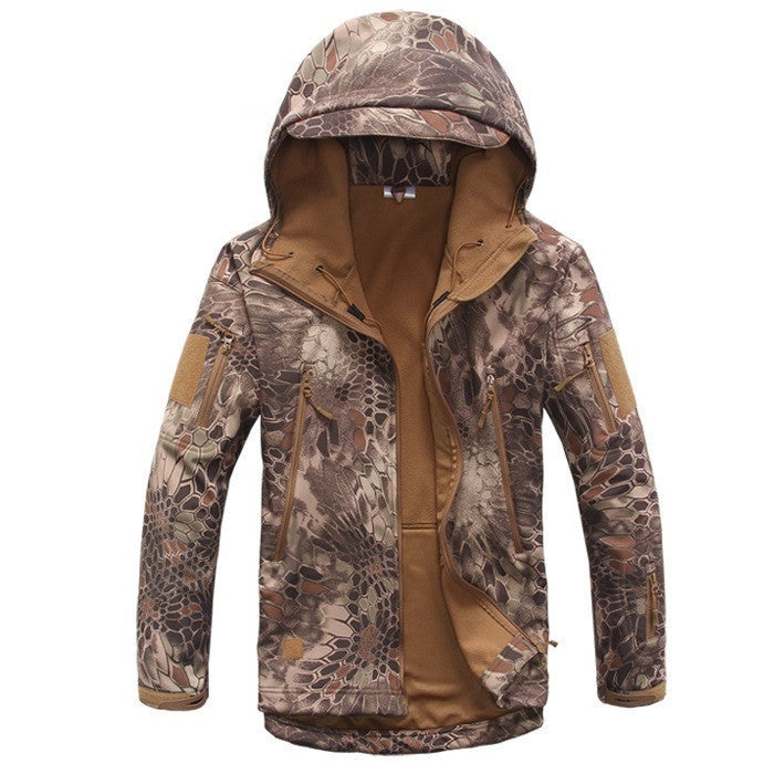 Online discount shop Australia - Lurker Shark Skin Soft Shell V4 Outdoors Military Tactical Jacket Men Waterproof Windproof Coat Hunter Camouflage Army Clothing