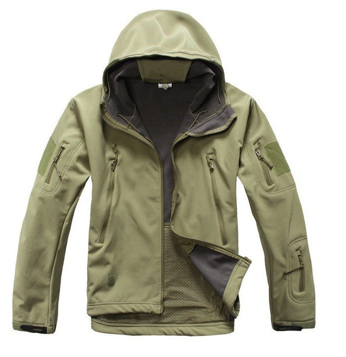 Online discount shop Australia - Lurker Shark Skin Soft Shell V4 Outdoors Military Tactical Jacket Men Waterproof Windproof Coat Hunter Camouflage Army Clothing