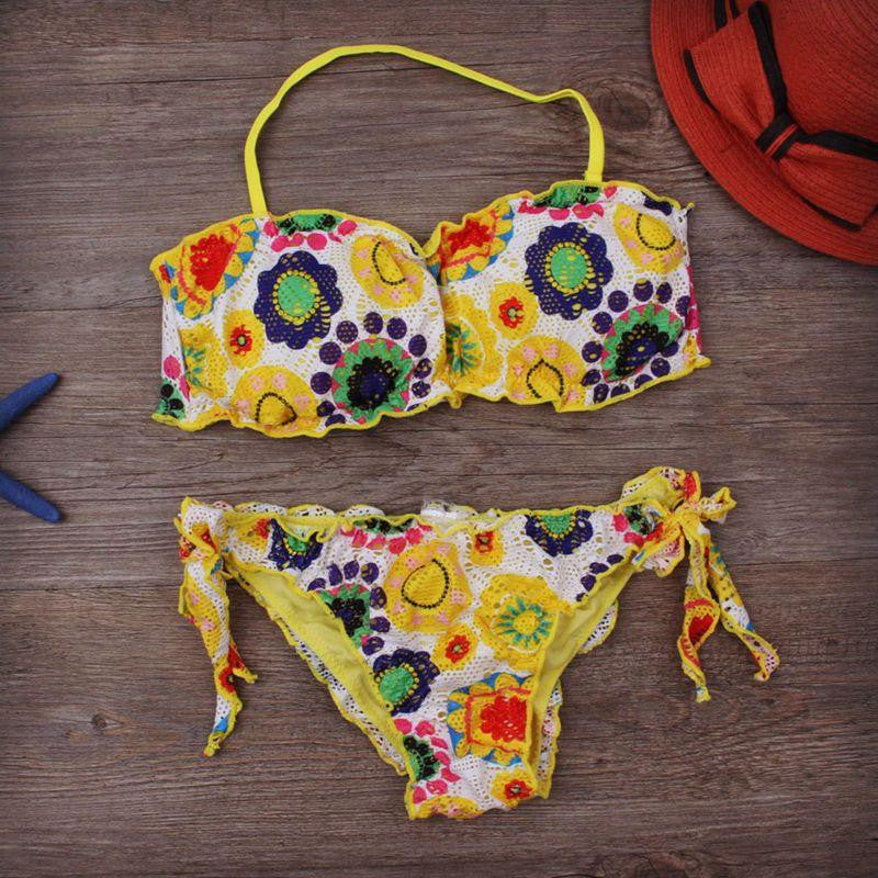 Bandage Bikini set Beach Swimsuit Swimwear Women Bathing Suits Brazilian Bikinis Women