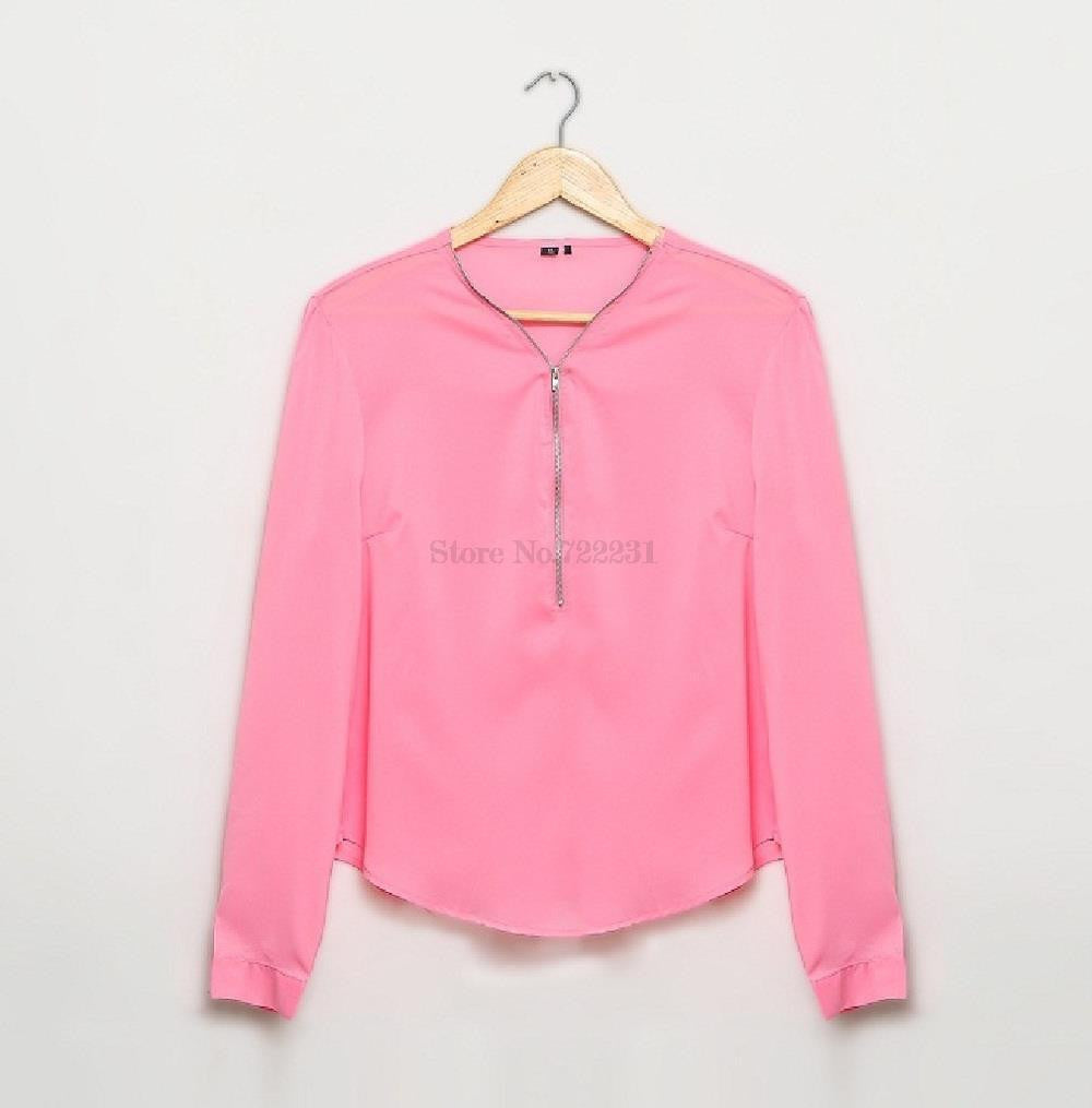 Women Long Sleeve Chiffon Blouse Shirt Woman Fashion Clothes Casual Blouses Ladies Top