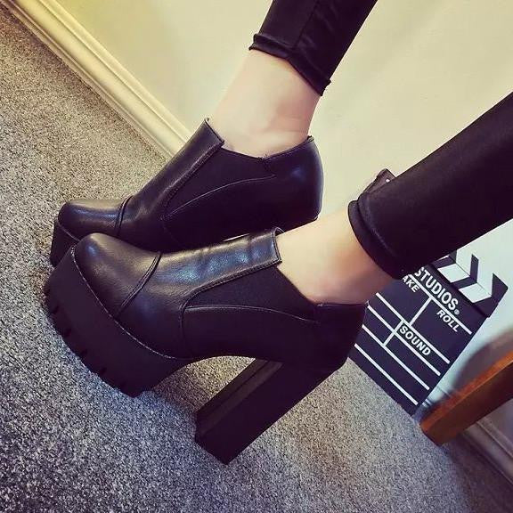 Women's Shoes Boots high-heeled Shoes Platform Shoes Thick Heels Shoes High Heel Pumps For Girls .DFGD-99-1