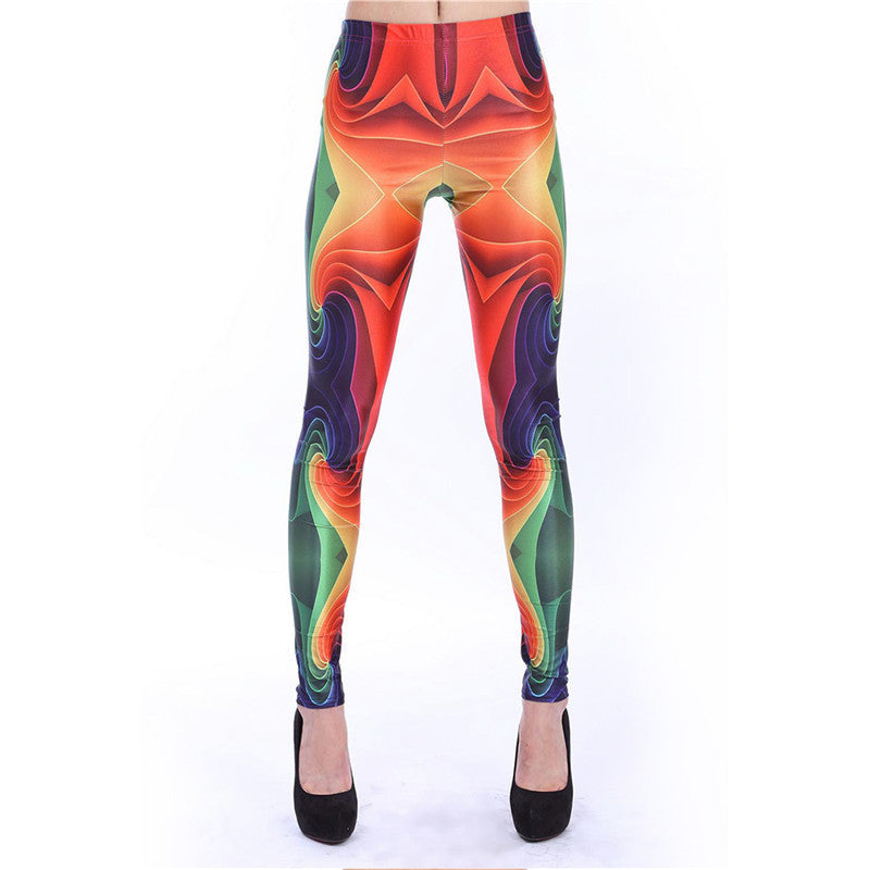 Online discount shop Australia - Female Legins 3D Print Women Leggings Skinny Leggins women pant