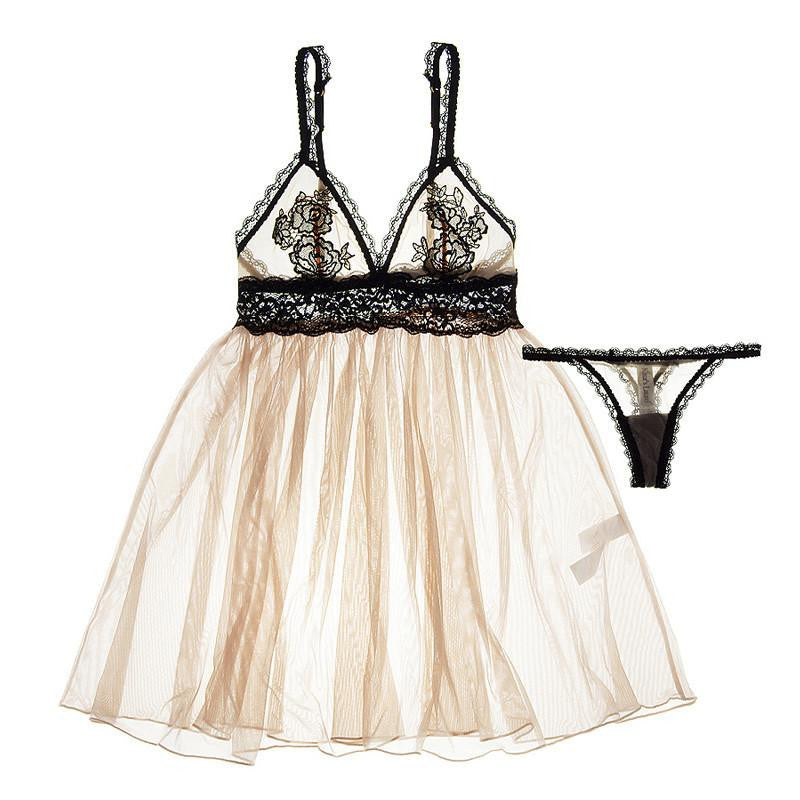 Online discount shop Australia - new arrival water soluble embroidery lace perspectivity fashion sexy bra